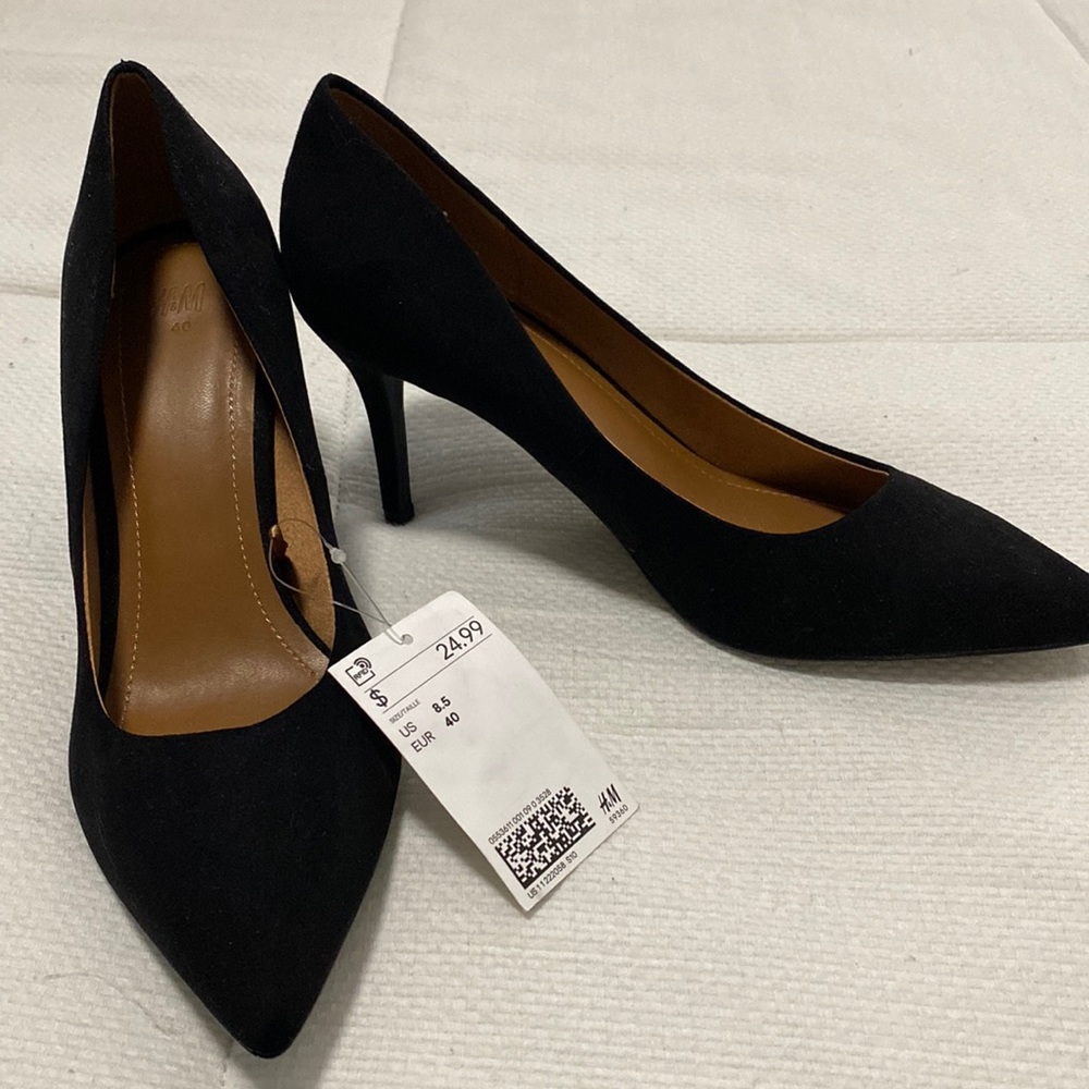 Black heels